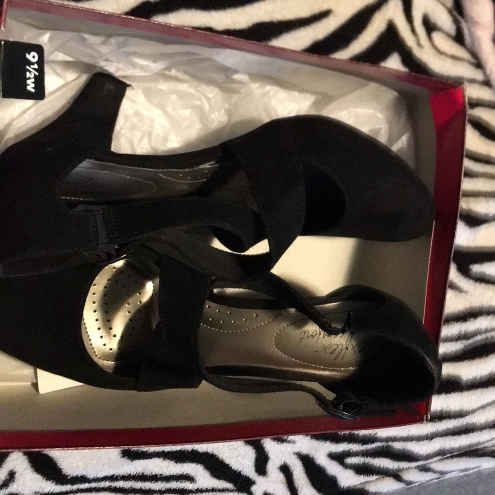 Black heels
